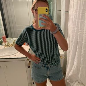 American Eagle striped tee